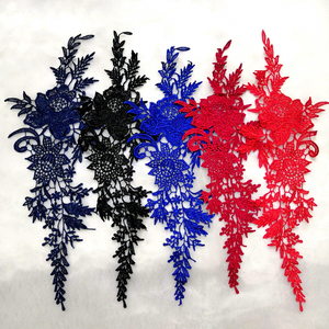 ERKOUMI Meilleure Vente Patch Appliqué en Dentelle Brodé Soluble dans l'Eau <span class=keywords><strong>pour</strong></span> Costumes de Spectacle DIY et Voiles de Mariée Vente en Gros - Product Image 2