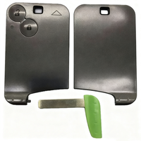 Coque de clé de voiture à télécommande à 2 boutons de haute qualité pour Renault Laguna Espace, remplacement de la coque de clé sans clé