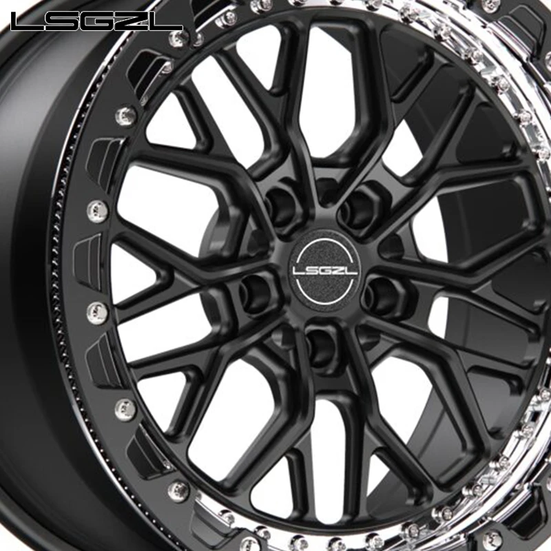 Custom Beadlock Atv Utv High Quality Alloy Wheels 5X120 5X112 5x114.3 for Sale Passenger Car Forged for Luxury BMW audi C8 Car
