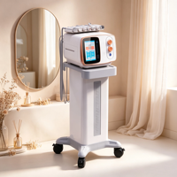 Appareil multifonctionnel de microdermabrasion à bulles, éliminateur de points noirs, jet d'oxygène, peeling facial, appareil de rajeunissement du visage