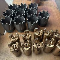 Broca de perforación PDC de corona espiral rápida de 94mm, 133mm, 153mm, 173mm para exploración geológica y herramienta de muestreo de núcleos de roca de precisión