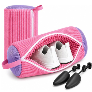 Sac de protection pour machine à laver les chaussures avec fibres microfibres, fermeture éclair autobloquante, sac de lavage pour chaussures 2026 OEM/ODM - Product Image 1