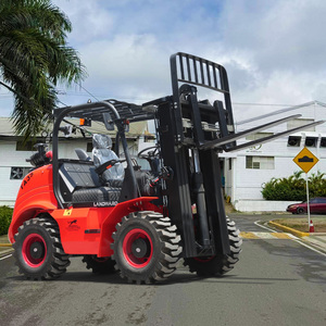 משלוח חינם 4 x4 כל השטח מחוץ-כביש מלגזה רב תכליתי 3.5 טון חדש בשימוש שטח קשה מלגזה עם קבצים מצורפים - Product Image 5