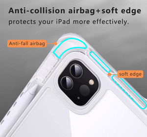 <span class=keywords><strong>Funda</strong></span> Protectora Personalizada SYX para <span class=keywords><strong>iPad</strong></span> 11 con Ranura para Lápiz, Plegable en Y, <span class=keywords><strong>10.2</strong></span> Pulgadas, Anti-Pliegues, Carcasa Acrílica de 9.ª Generación - Product Image 6