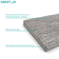 Revêtement de terrasse composite en polyuréthane (PU) pour extérieur, imperméable, double face, durable