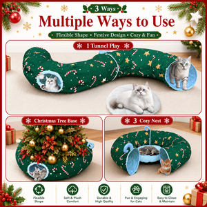 Lit pour <span class=keywords><strong>chat</strong></span> en forme de donut, pliable, en peluche douce, lavable, pour l'intérieur, idéal pour Noël, vente en gros, personnalisable, OEM - Product Image 5
