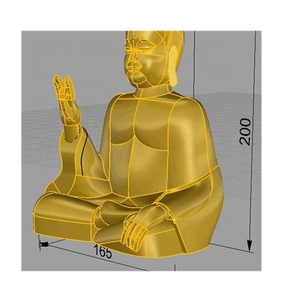 Bouddha gonflable, géant, personnalisé, solide, pour les activités bouddhistes en extérieur - Product Image 3