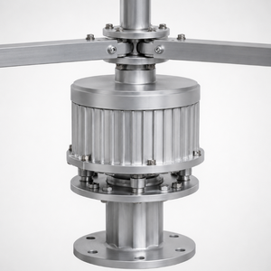 Générateur éolien à axe vertical de type H 2kW 3kW 48V 96V 120V à faible bruit avec aimants pour maison et ferme WS-VA-2000 - Product Image 5