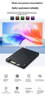 SSD Internal SATA 3.0 2.5 Inch 6Gb/s 550 MB/s Read ABS Housing untuk Laptop