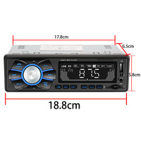 MP3 universel de voiture pour lecteur Bluetooth Radio FM U Disk SD Card Music Aux USB Connection Stereo Function Car Charger MP4 Players