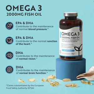 En stock <span class=keywords><strong>Amazon</strong></span> TK Vente flash OMEGA3 2000mg <span class=keywords><strong>Huile</strong></span> <span class=keywords><strong>de</strong></span> <span class=keywords><strong>poisson</strong></span> en gélules molles 240 gélules Améliore la densité osseuse Sans colorants artificiels - Product Image 3