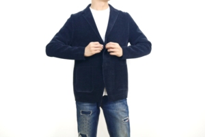 Nuevo Cárdigan de Punto para Hombre, Cuello Solapa, Manga Larga, Color Sólido - Product Image 5