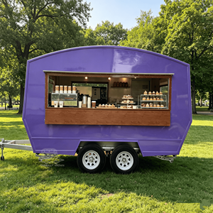 Multifunction Food Trailer Mobile Bar Trailer Coffee Truck Trailer Bakery Business Food Cart Food Concession Trailers - Product Image 2