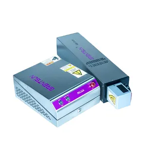 30W 60W Vliegende Co2 Laser Vervaldatum Printer Kartonnen Flessen Metalen Batch Codering Online Laser Markering Machine