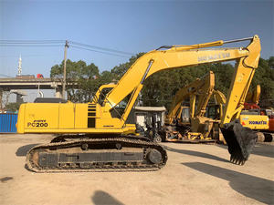 Komatsu เครื่องขุด PC200ที่ใช้แล้ว20ตันส่วนประกอบหลักที่มีน้ำหนักในการทำงานประกอบด้วยปั๊มเครื่องยนต์มอเตอร์เกียร์แบริ่ง - Product Image 2
