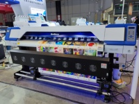 Impresora de Inyección de Tinta Eco Solvente Hancolor de 1.8m, Plotter Rollo a Rollo para Vinilo, Pancartas Flexibles y Rotulación de Vehículos
