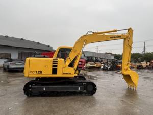 เครื่องขุด PC120 Komatsu มือสองประสิทธิภาพสูงเครื่องไฮดรอลิกทนทานสำหรับงานเหมืองแร่และงานพัฒนาเมือง - Product Image 2