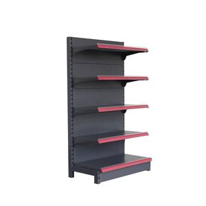 رف معدني شعبي وقوي للعرض في السوبر ماركت، رف حائط للبقالة ومتاجر التجزئة، رف شبكي صغير للمتاجر - Product Image 2