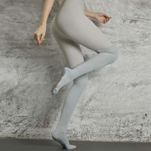 Wholesale Yoga Socks for Women with Anti-slip Design and Specifically Suitable for <b>Pilates</b> Reaching From the Calf to the Knee - Product Image 4