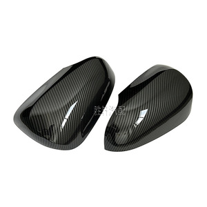 Carbon Fiber <b>Mirror</b> Cover For Toyota Prius C Aqua Axio Full Set Left Right <b>Plastic</b> Reflector - Product Image 3