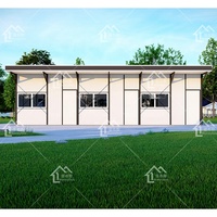 Plans de serres préfabriquées multi-usages, conception de mur de clôture à 1, 2 ou 3 chambres pour usage en camping et abri de voiture