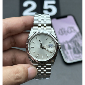 Reloj de Lujo para Mujer 2025, Acero Inoxidable 904, Espejo de Zafiro, Estilo de Diseñador, Ancho de Correa de 22 mm, Esfera con Manecillas, Shanghái - Product Image 5