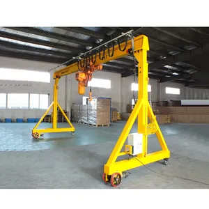 מחיר המפעל הסיטונאי 5 טון קטן gantry מנוף אור קטן מיני 500 ק "ג סדנא gantry