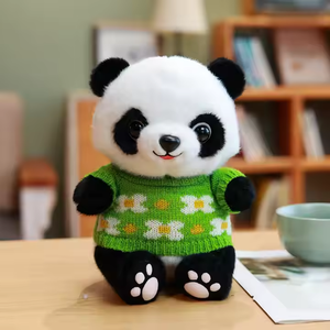 Đồ chơi Songshan giảm giá, thú nhồi bông dễ thương, áo thun, quần áo, áo len, thú nhồi bông, thú bông gấu trúc Trung Quốc, quà tặng trẻ em, in logo tùy chỉnh - Product Image 4