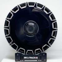 Jantes forgées Bku 23 24 pouces 5x120 haute résistance, jantes personnalisées de luxe pour Rolls Royce Phantom Cullinan Ghost Dawn Spectre