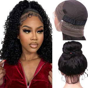 Perruques Letsfly 360 Full Lace Frontal avec cordon de serrage, Perruque Water Wave avec cordon de serrage invisible pour perruques 360 Lace - Product Image 1