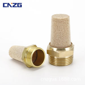 Conector Neumático de Cabeza Plana de Cobre Personalizado, Silenciador de Hierro BSLM-M5 01/2/3 Puntos - Product Image 4