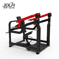 Máquina de Press de Hombros Sentado con Carga de Discos y Brazos Independientes para Gimnasio Comercial, Equipo de Entrenamiento de Fuerza para Deltoides