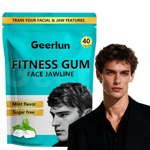OEM Gomme à <span class=keywords><strong>mâcher</strong></span> dure 15X plus résistante pour l'exercice musculaire, sans sucre, pour renforcer la mâchoire et <span class=keywords><strong>le</strong></span> contour facial - Product Image 1