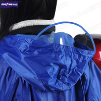 Poncho de pluie bleu à rayures réfléchissantes pour vélo et moto électrique, imperméable pour motocycliste, nouvel arrivage