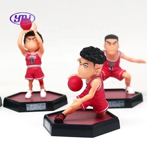 ของเล่นเรซิ่น PVC แบบกำหนดเองจากโรงงานผู้ผลิต (OEM) คุณภาพสูง แอ็คชั่นฟิกเกอร์และของเล่น ตกแต่งเค้กห้าเสือหูเป่ย ฟิกเกอร์อนิเมะ SLAM DUNK คาเอเดะ รุคาวะ - Product Image 3