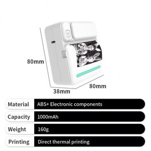 เครื่องพิมพ์ฉลากความร้อนแบบพกพาขนาดเล็กไร้สายสำหรับสำนักงาน - Product Image 4
