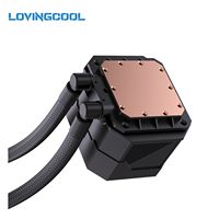 Kit de refroidissement liquide pour PC LOVINGCOOL, refroidissement par eau DIY, logo personnalisé OEM, refroidisseur liquide 120/240/360 mm, refroidisseur AIO pour processeur, fabricant d'origine
