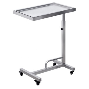 Bàn Cơ Phẫu Thuật Bằng Thép Không Gỉ Cho Bệnh Viện <span class=keywords><strong>VET</strong></span> Trong Phòng Mổ Xe Đẩy Dụng Cụ Y Tế Để Bán - Product Image 2