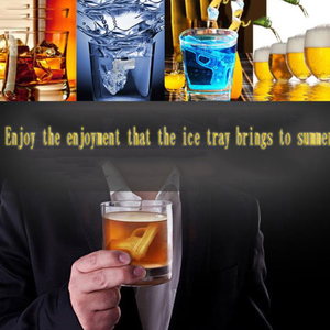 YS toptan DIY Ice Cube kalıpları tabancası mermi şekli silikon buz kalıbı meyve Ice Cube krem makinesi mutfak Bar içme aksesuarları - Product Image 5