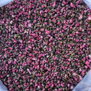 Fleurs de pêche séchées entières de qualité supérieure, cueillies à la main, couleur rose naturelle, pétales brisés légers et floraux pour l'approvisionnement en vrac des usines de thé - Product Image 3