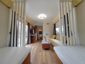 Casa modular prefabricada de cápsula espacial 2024, casa de cápsula espacial de 2 dormitorios, casa móvil de lujo, Mobilheim Casa <span class=keywords><strong>movil</strong></span> - Product Image 4