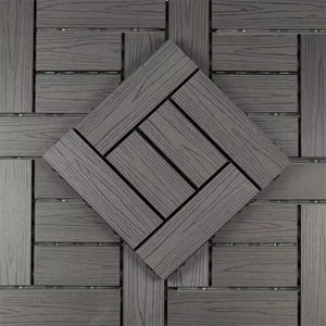 Planches de terrasse en composite noir solide pour extérieur, imperméables, en teck synthétique, durables, antidérapantes, pour patio, terrasse, jardin - Product Image 4