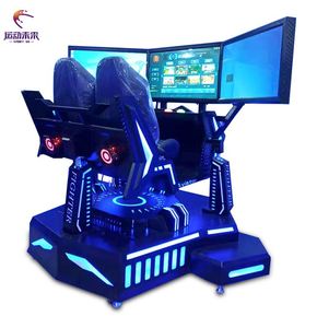 Jeux de course VR à trois écrans pour usage domestique, et modèles en fibre de verre pour centres commerciaux - Product Image 4