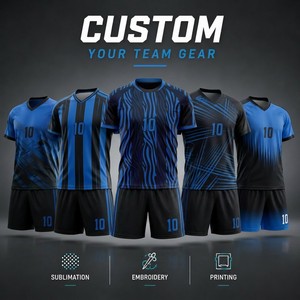 Camiseta de Fútbol Internacional con Estampado por Sublimación, Jersey de Fútbol Mundial, Equipación para Aficionados al Fútbol, Jersey Clásico con Número y Nombre - Product Image 1