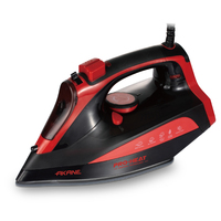 Fer à repasser à vapeur électrique AKANE 2400W Semelle en céramique Vapeur puissante pour un lissage rapide Plancha De vapor Eléctrica