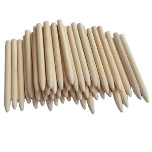 Bâton en <span class=keywords><strong>bois</strong></span> naturel, bâtons de stylet en <span class=keywords><strong>bois</strong></span> pour dessiner <span class=keywords><strong>sur</strong></span> des papiers d'art à gratter, Logo gravé au laser - Product Image 1