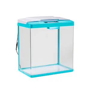 Freesea Groothandel Hoge Kwaliteit Vierkante Transparante Thuis Gebruikte Aquarium Fish Tank