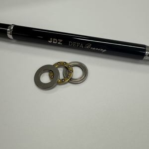 Roulements à billes axiaux miniatures F12-19 F12-20 en acier chromé 8*16*5mm, alésage 10mm, diamètre extérieur 15mm, précision P0, étanchéité métallique - Product Image 2