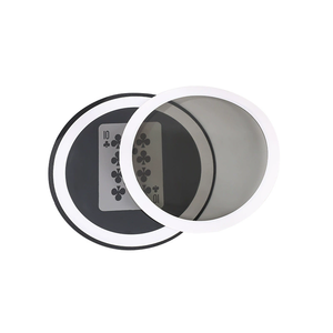 Carta da Poker <span class=keywords><strong>specchio</strong></span> di piccole dimensioni scompaiono espediente magico-prop Street Illusion Close-up trucchi interessanti Accessoire - Product Image 1