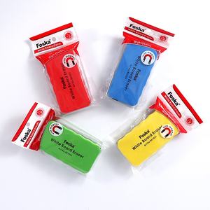 FOSKA EVA et tissu de feutre de cheveux Gommes blanches légères et durables avec emballage de sac OPP individuel - Product Image 1